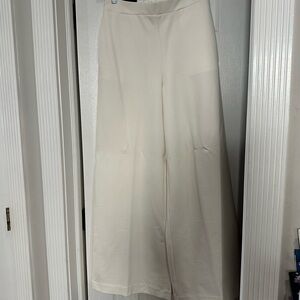 Banana Republic Cream Wide-Leg Pants